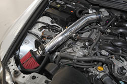 Spectre Performance late model air intake for second generation 2006-2012 Lexus IS models replaces the stock air filter box and convoluted air intake tubes for more performance