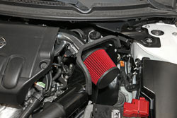 Engine bay shot of Spectre Performance Air Intake for 2007-2012 Nissan Altima 2.5 models