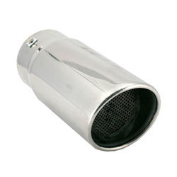 The exhaust tip available from Spectre Performance, part number 22421, is 4-1/2” in diameter