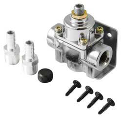 Adjustable fuel pressure regulators from Spectre Performance