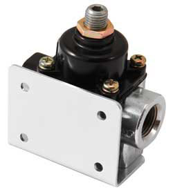 Spectre Performance fuel pressure regular units include a mounting bracket and screws