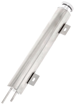 Spectre Performance 4189 2 x 17 Polished Stainless Steel Radiator Overflow Tank 