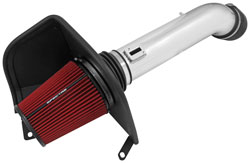 The key to the system is the oversized Spectre HPR reusable low restriction air filter