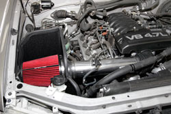 Spectre Air Intake designed to add horsepower to 2005-2006 Toyota Tundra or 2005-2007 Sequoia 4.7L models