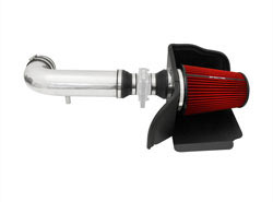 Spectre Performance late model air intake for 1994, 1995, and 1996 Chevy Impala SS and Caprice 5.7L is fitted with a HPR synthetic air filter and polished aluminum air intake tubes
