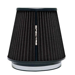 The HPR air filter used in the 2009-2015 Dodge Ram 1500 5.7L HEMI V8 Spectre air intake uses a pre-dyed synthetic air filter