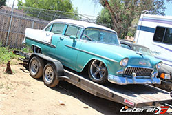 1955 Chevrolet Bel Air before work began