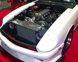 Clarence of Bare Speed used a 2008 Chevrolet Corvette based LS3 V8 engine