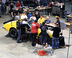 The 48 Hour Corvette build was very in depth, including a host of electronics only found in modern supercars