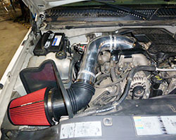 Spectre Diesel Air Intake System, 9980, is designed to legally improve horsepower and torque