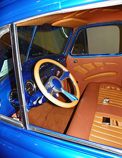 Personalized touches to the 1951 Chevy 3100 pickup