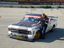Brandy Phillips at the NMCA West Hotchkis Autocross