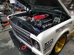 complete motor install at the NMCA West Hotchkis Autocross featured will be featured in an upcoming issue of Street Trucks magazine's Builder Guide