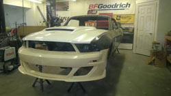 Brian Finch Mustang 2011 front end to fit the 1967 Mustang body