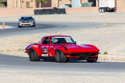 1965 Chevy Corvette driven by Brian Hobaugh at the Ultimate Street Car Challenge