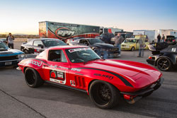 This 1965 Chevy Corvette was displayed at the 2013 SEMA show