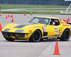 Chris Smith with Spectre equipped 48 Hour Corvette