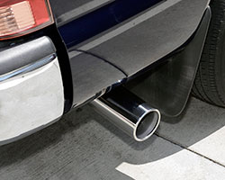 Pencil Tip style Spectre Performance exhaust system tips are available in two sizes