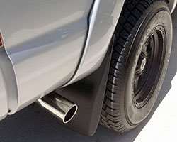 Slant Tip style Spectre Performance exhaust system tips are available in two sizes