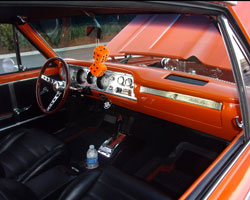 This Malibu SS features a flawless interior, as well as view of the Spectre intake assembly through the cowl induction hood