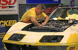 48 Hour Corvette built at the RideTech facility