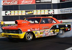 Drag racers routinely run the risk of emptying their oil pan during short runs down the drag strip