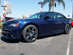 Chrysler’s performance SRT division enhanced the Chrysler 300 SRT8 with sport tuned suspension