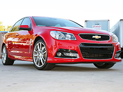 The Holden VF Commodore based 2014 Chevrolet SS 6.2L V8 from the Chevrolet Corvette