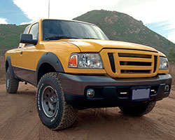 >The Ford Ranger shared a platform with second generation Ford Explorer and Mercury Mountaineer