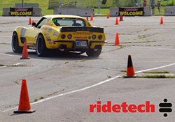 Chris Smith in the Spectre equipped 48 Hour Corvette finished the Goodguys Heartland Nationals autocross in second place