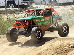 Brothers Kyle and Jade Wickham compete in the 4800 Legends Class of the Ultra4 Racing Series