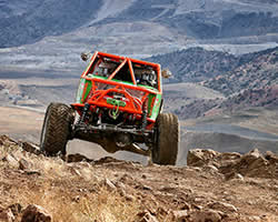 Spectre Performance sponsored Wickham Racing team of brothers Kyle and Jade Wickham compete in the 4800 Legends Class of the Ultra4 Racing Series