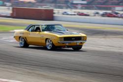 Photo of Efrain Diaz on infield course at Autoclub Speedway, Fontana