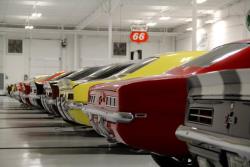 View of cars in Thwaits Car Collection 