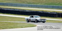 View of Prouty on road course at the National Corvette Museum, OPTIMA Event in Kentucky