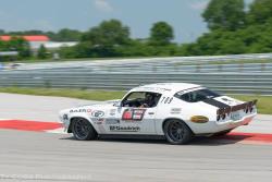 Shot of Brian on the road course at Optima's National Corvette Museum Qualifying event