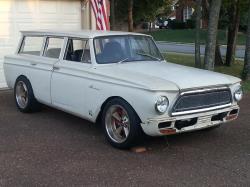 Suzy's SEMA show car started life as a plain-Jane 1963 AMC Rambler American 440 Wagon